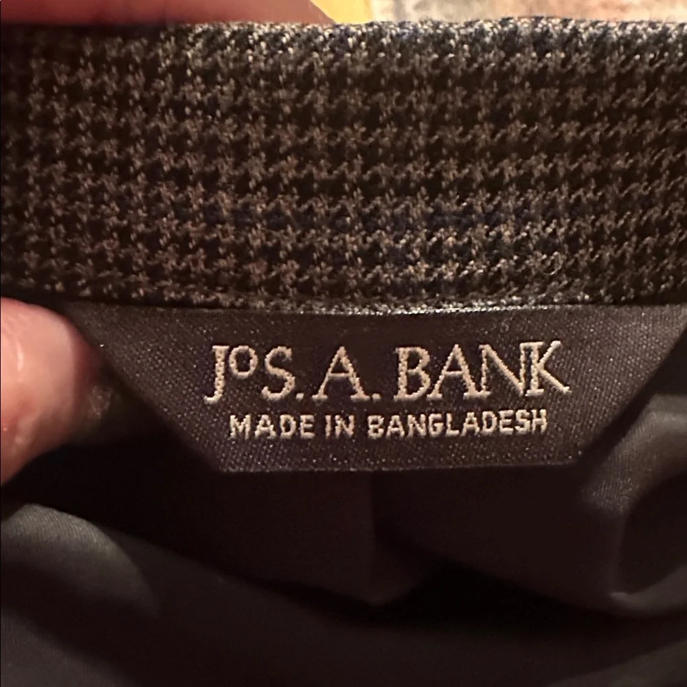 🚨Jos A. Bank Charcoal Wool Tailored Fit Sports Coat Travelers  NWT 36R